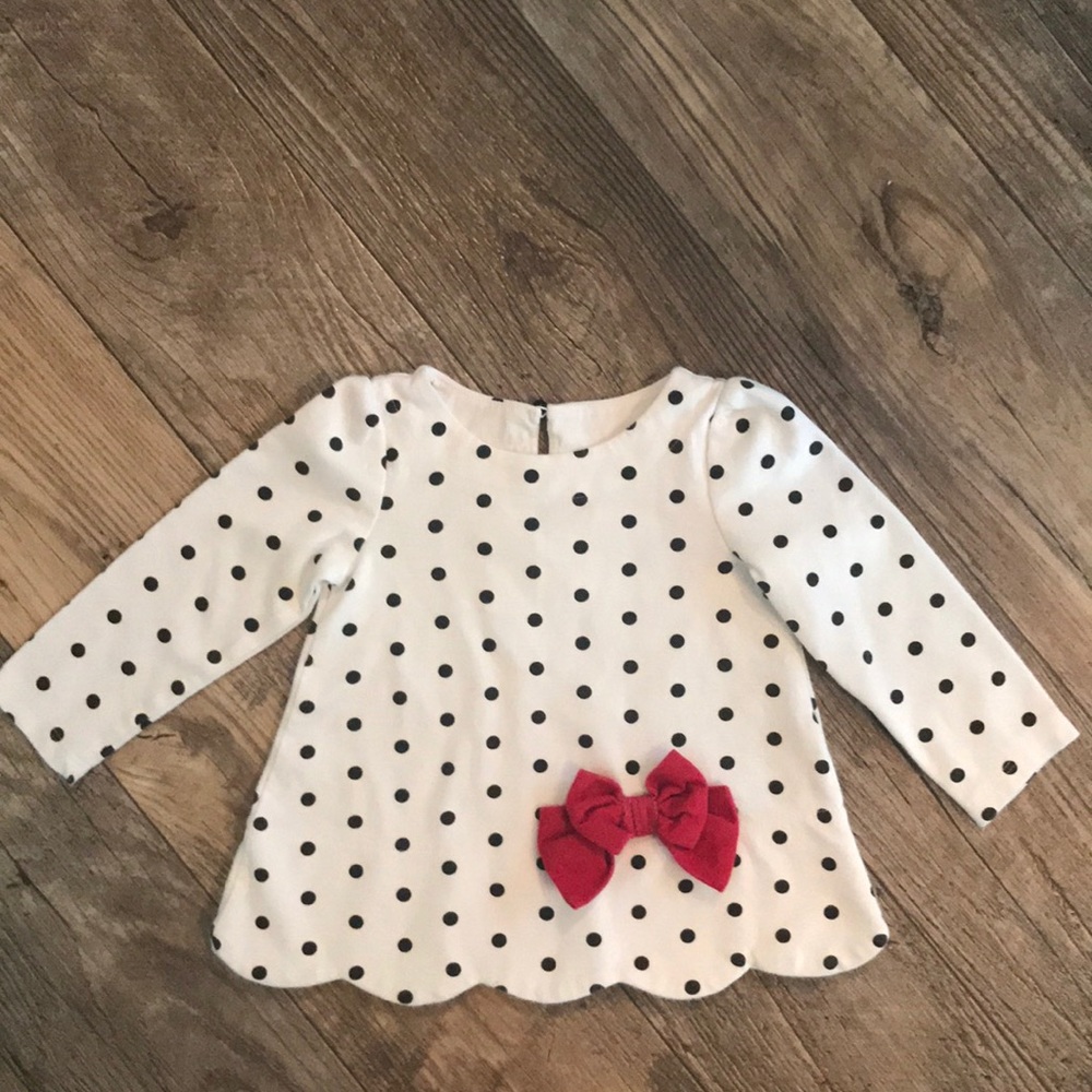 Adorable Girls’ Bow Top